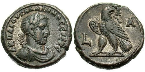 1 Тетрадрахма Римская империя (27BC-395) Серебро (билон) Галлиен (218-268)
