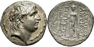 1 Тетрадрахма Держава Селевкідів (312BC-63 BC) Срібло Антіох VII  (?-129BC)