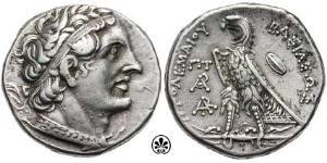 1 Тетрадрахма Елліністичний Єгипет (332BC-30BC) Срібло Птолемей II Філадельф(309BC-246BC)
