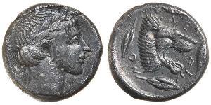 1 Тетрадрахма Стародавня Греція (1100BC-330) Срібло 