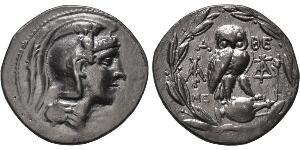 1 Тетрадрахма Стародавня Греція (1100BC-330) Срібло 