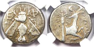 1 Тетрадрахма Стародавня Греція (1100BC-330) Срібло 