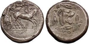 1 Тетрадрахма Стародавня Греція (1100BC-330) Срібло 