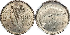 1 Флорин Ирландия (1922 - ) Серебро 