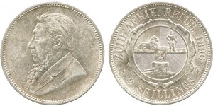 1 Флорин Южно-Африканская Республика (1910 - ) Серебро Крюгер, Пауль (1825 - 1904)