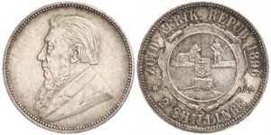 1 Флорин Южно-Африканская Республика (1910 - ) Серебро Крюгер, Пауль (1825 - 1904)