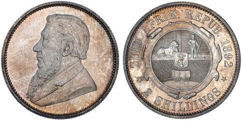1 Флорин Южно-Африканская Республика (1910 - ) Серебро Крюгер, Пауль (1825 - 1904)