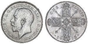1 Флорін Сполучене королівство Великобританії та Ірландії (1801-1922) Срібло Георг V (1865-1936)