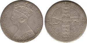 1 Флорін Сполучене королівство Великобританії та Ірландії (1801-1922) Срібло Вікторія (1819 - 1901)