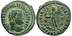 1 Фоллис Римская империя (27BC-395) Бронза Лициний I (265-324)