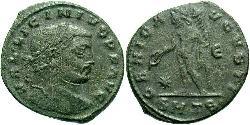1 Фоллис Римская империя (27BC-395) Бронза Лициний I (265-324)