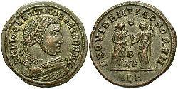 1 Фоллис Римская империя (27BC-395) Бронза Диоклетиан (244-311)