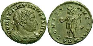 1 Фоллис Римская империя (27BC-395) Бронза Константин I (272 - 337)