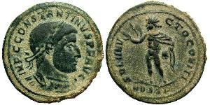 1 Фоллис Римская империя (27BC-395) Бронза Константин I (272 - 337)