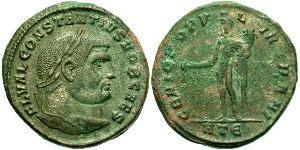 1 Фоллис Римская империя (27BC-395) Бронза Константин I (272 - 337)