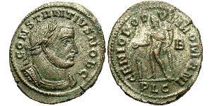 1 Фоллис Римская империя (27BC-395) Бронза Константин I (272 - 337)