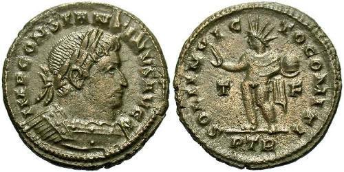 1 Фоллис Римская империя (27BC-395) Бронза Константин I (272 - 337)