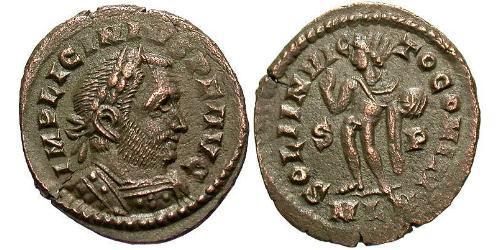 1 Фоллис Римская империя (27BC-395) Бронза Лициний I (265-324)