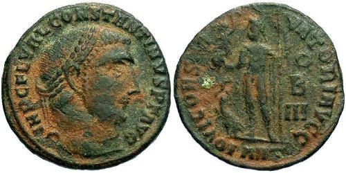 1 Фоллис Римская империя (27BC-395) Бронза Константин I (272 - 337)
