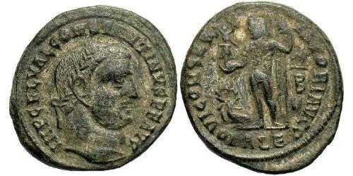 1 Фоллис Римская империя (27BC-395) Бронза Константин I (272 - 337)