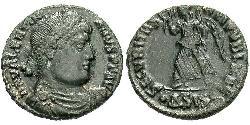 1 Фоллис / 1 AE3 Римская империя (27BC-395) Бронза Валентиниан I (321-375)