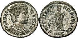 1 Фоллис / 1 AE3 Римская империя (27BC-395) Бронза Елена Августа (250 -330)