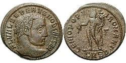 1 Фолліс Західна Римська імперія (285-476) Бронза Severus II (?- 307)