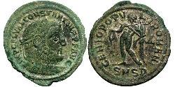 1 Фолліс Римська імперія (27BC-395) Бронза Костянтин I (272 - 337)