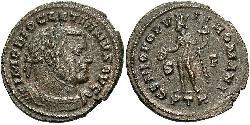 1 Фолліс Римська імперія (27BC-395) Бронза Діоклетіан (244-311)
