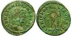1 Фолліс Римська імперія (27BC-395) Бронза Костянтин I (272 - 337)