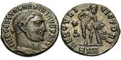 1 Фолліс Римська імперія (27BC-395) Бронза Максимін II (270 - 313)