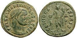 1 Фолліс Римська імперія (27BC-395) Бронза Максимін II (270 - 313)