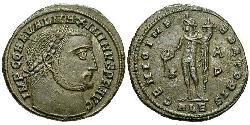 1 Фолліс Римська імперія (27BC-395) Бронза Максимін II (270 - 313)