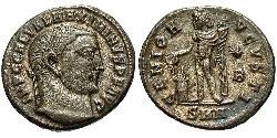 1 Фолліс Римська імперія (27BC-395) Бронза Максимін II (270 - 313)