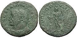 1 Фолліс Римська імперія (27BC-395) Бронза Костянтин I (272 - 337)