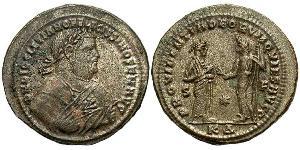 1 Фолліс Римська імперія (27BC-395) Бронза Діоклетіан (244-311)