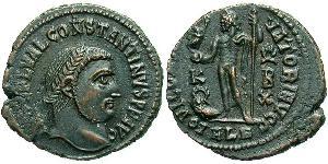 1 Фолліс Римська імперія (27BC-395) Бронза Костянтин I (272 - 337)