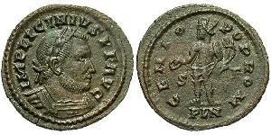 1 Фолліс Римська імперія (27BC-395) Бронза Ліціній I (265-324)