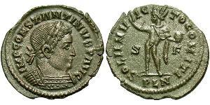 1 Фолліс Римська імперія (27BC-395) Бронза Костянтин I (272 - 337)