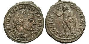 1 Фолліс Римська імперія (27BC-395) Бронза Максимін II (270 - 313)