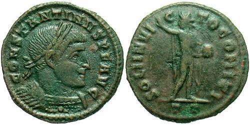1 Фолліс Римська імперія (27BC-395) Бронза Костянтин I (272 - 337)