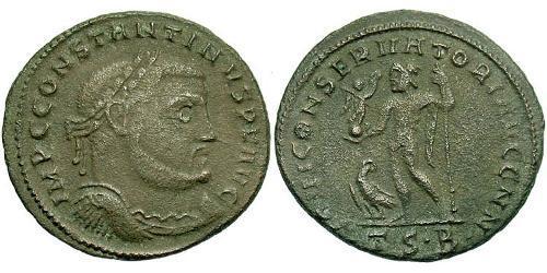 1 Фолліс Римська імперія (27BC-395) Бронза Костянтин I (272 - 337)