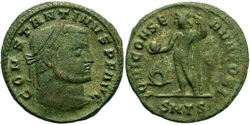1 Фолліс Римська імперія (27BC-395) Бронза Костянтин I (272 - 337)