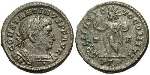 1 Фолліс Римська імперія (27BC-395) Бронза Костянтин I (272 - 337)