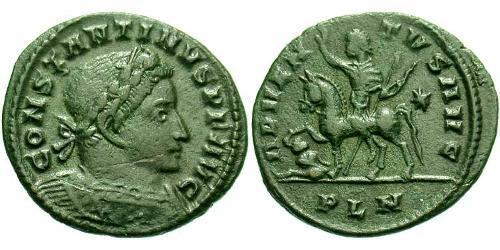 1 Фолліс Римська імперія (27BC-395) Бронза Костянтин I (272 - 337)