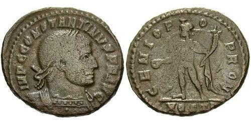 1 Фолліс Римська імперія (27BC-395) Бронза Костянтин I (272 - 337)