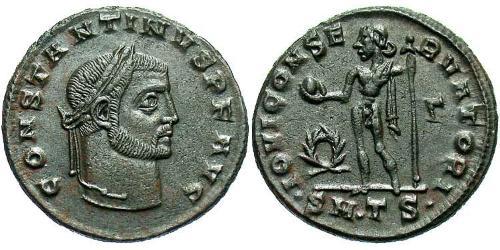 1 Фолліс Римська імперія (27BC-395) Бронза Костянтин I (272 - 337)