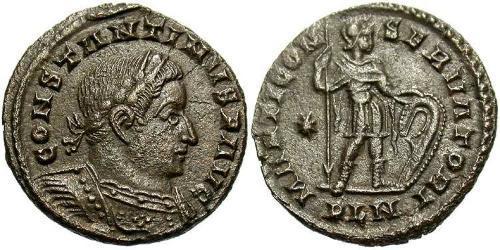 1 Фолліс Римська імперія (27BC-395) Бронза Костянтин I (272 - 337)