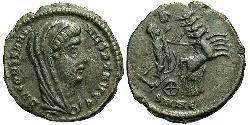 1 Фолліс /  AE4 Римська імперія (27BC-395) Бронза Костянтин I (272 - 337)