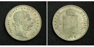 1 Форінт Австро-Угорщина (1867-1918) Срібло Франц Иосиф I (1830 - 1916)